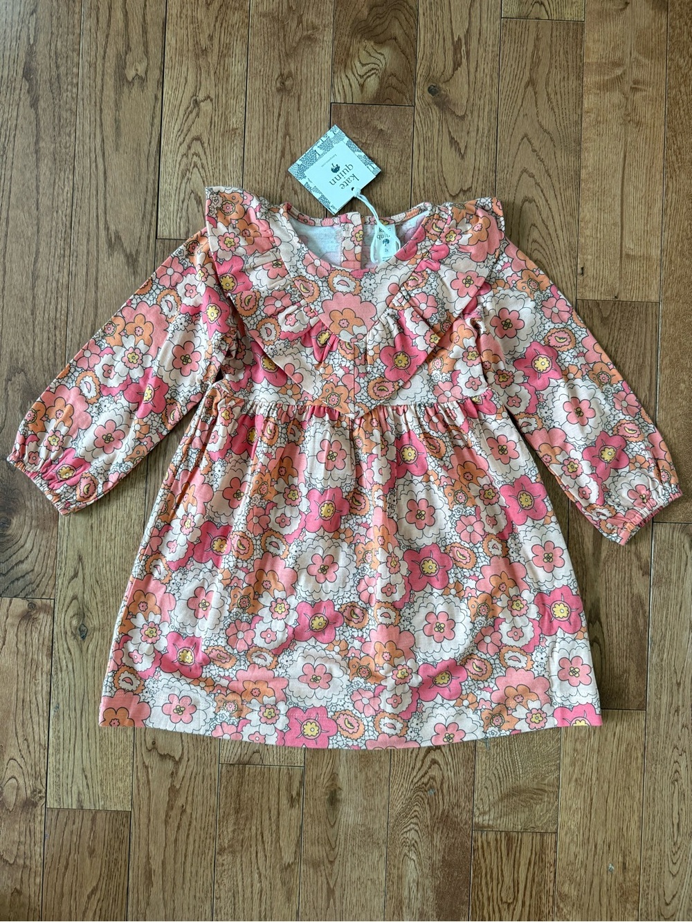 Kate Quinn 2T NwT dress, mid-century floral